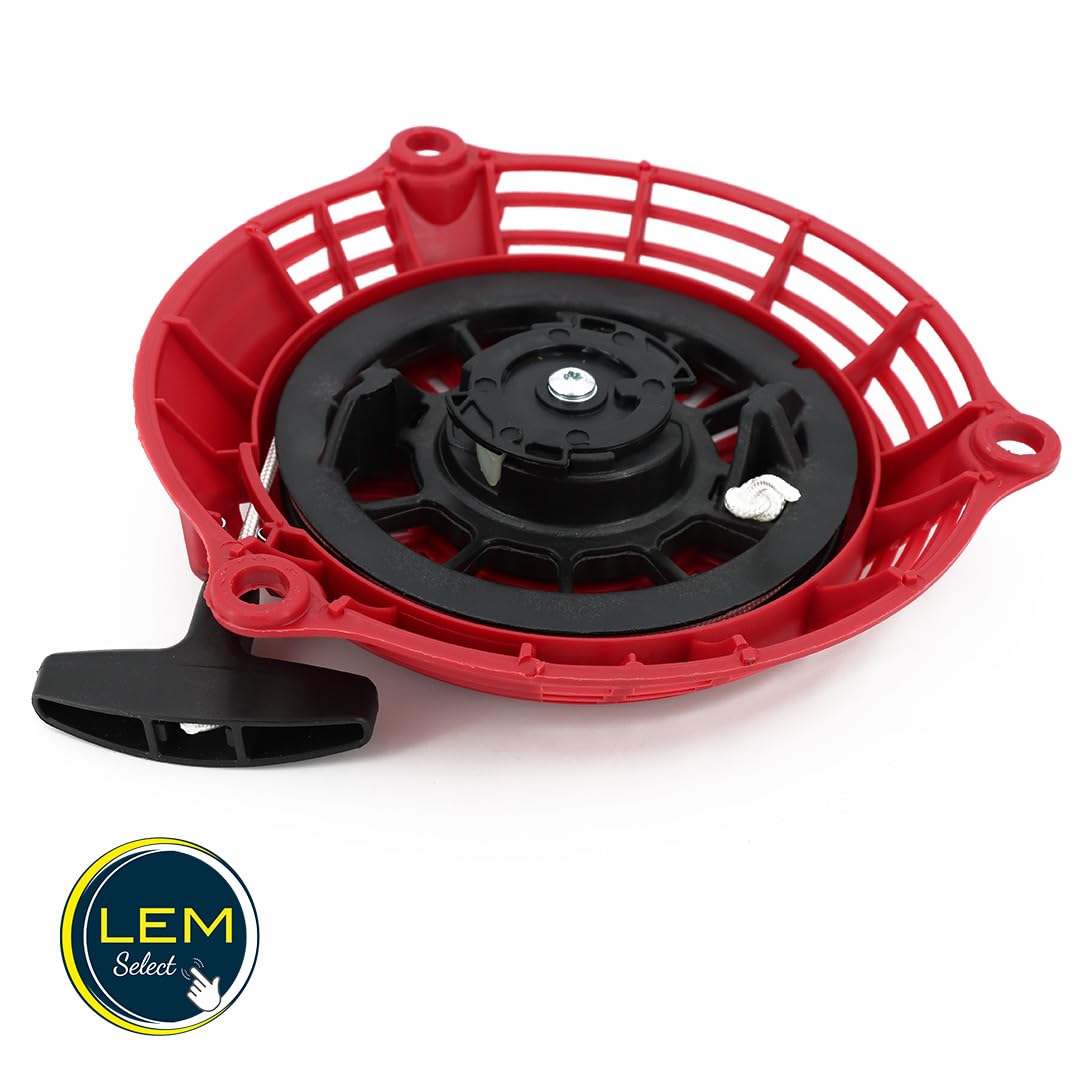 Lanceur complet pour moteur - compatible avec Honda avec longue corde pour démarrage au guidon