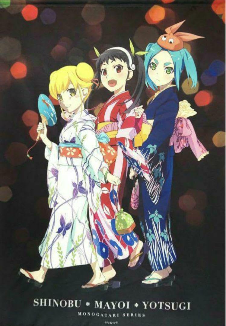 Amazon.co.jp: 化物語 限定 B1タペストリー 忍野忍 浴衣ver : ホビー