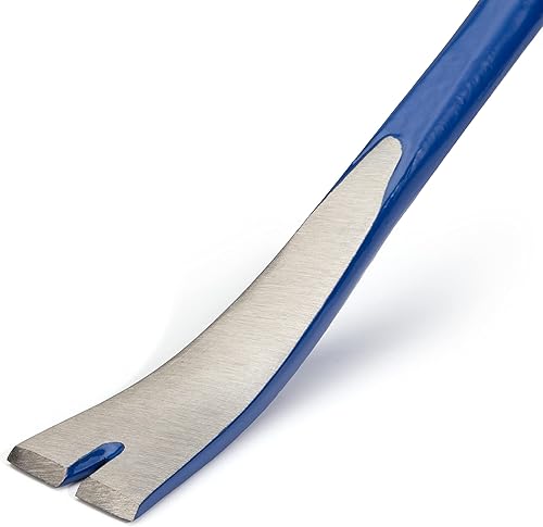 Miniatura 7 de Estwing Palanca de rasgado de tejas de pie de pato de 30 pulgadas, herramienta de barra de palanca de demolición, acero