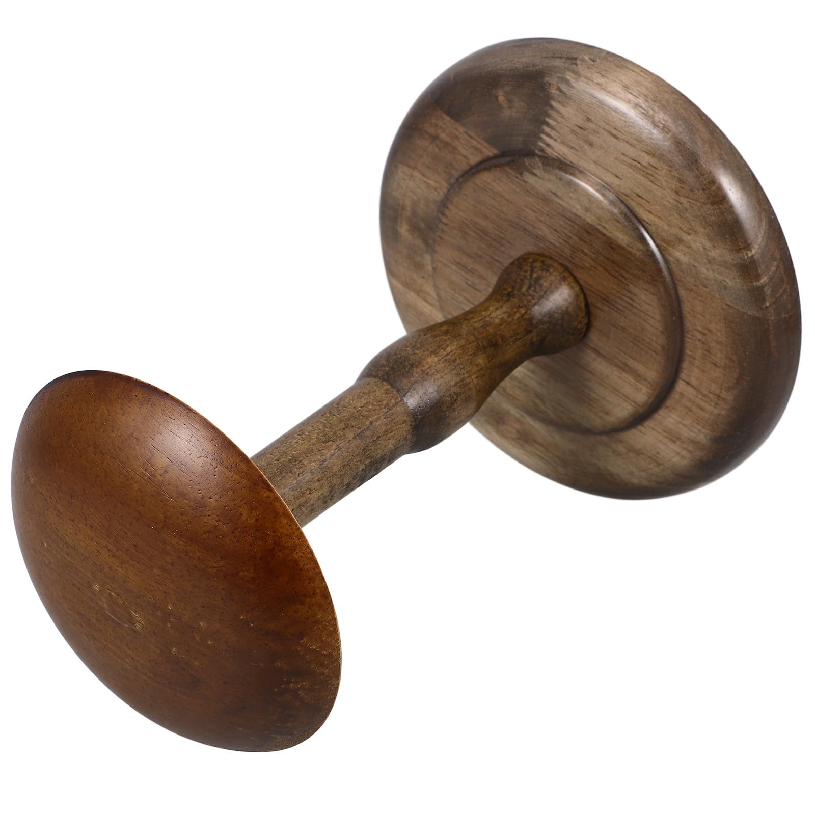 PartyKindom Soporte Organizador Vintage de Forma Estilo Madera Sombreros para de Cúpula Expositor y para Gorras, Adecuado para Ambientación y Mostrador de Tienda