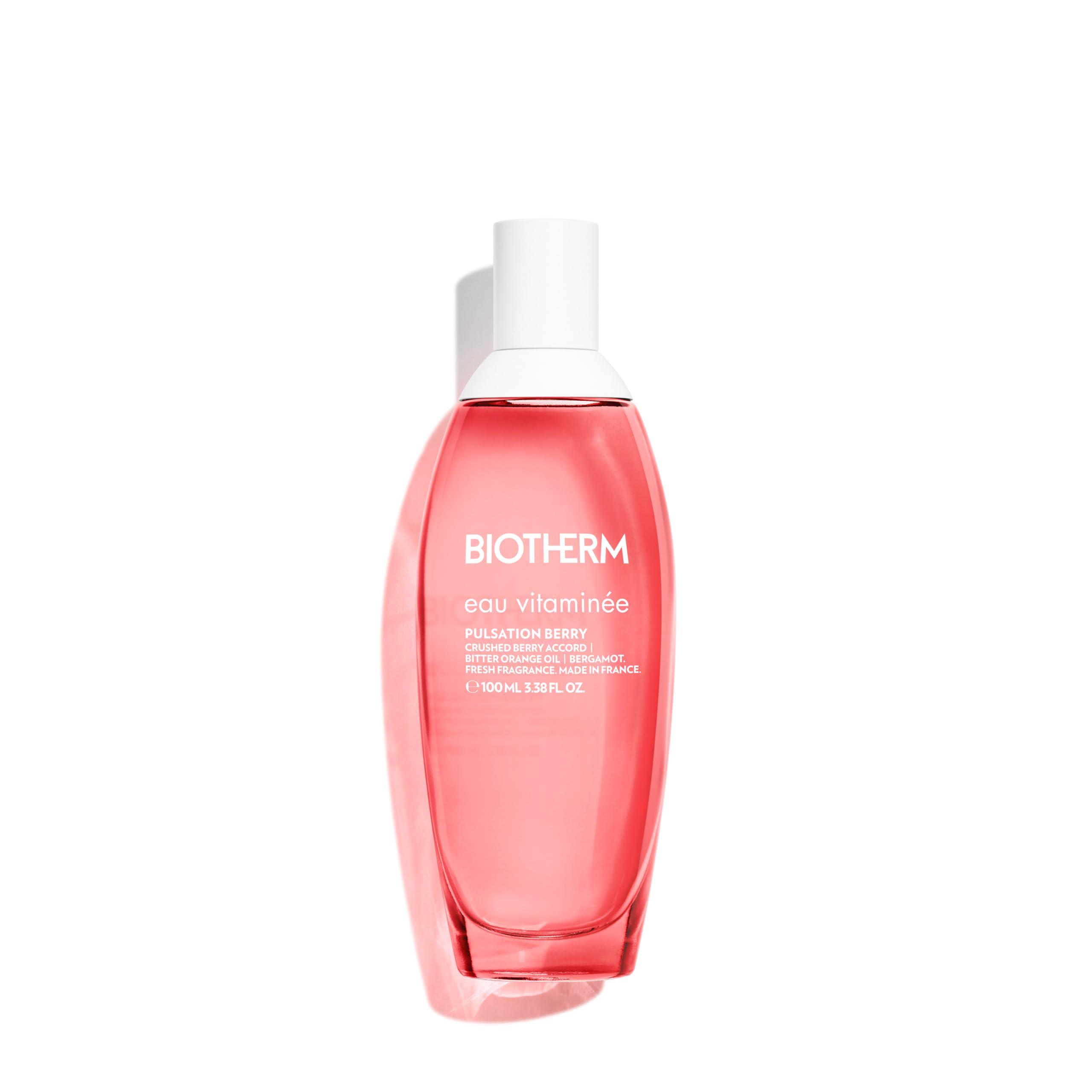 Biotherm Eau Vitaminée Pulsation Berry Eau de Toilette, fruchtig-frischer Körperduft mit Himbeere, Bergamotte und Bitterorangenöl, revitalisierender Body Mist für Damen