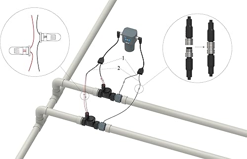 Miniatura 3 de LinkTap ValveLinker - Requiere puerta de enlace - Aspersor inteligente para interiores y exteriores, controlador de riego, alimentado por batería,