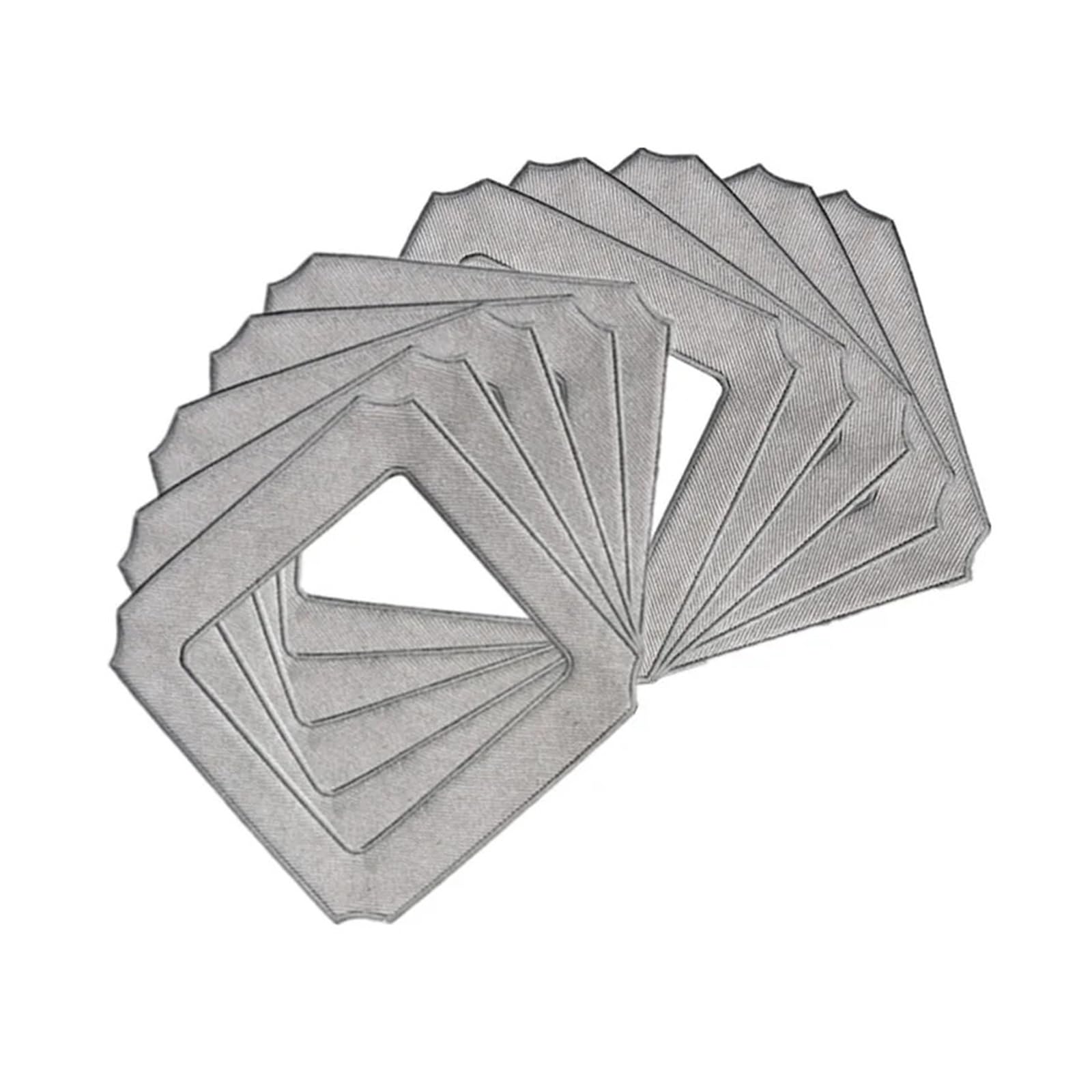 Aihdbcl 10Pc Mop Microfiber Mop Cloth ，Compatible For Ecovacs，W836 W850 W860 W880