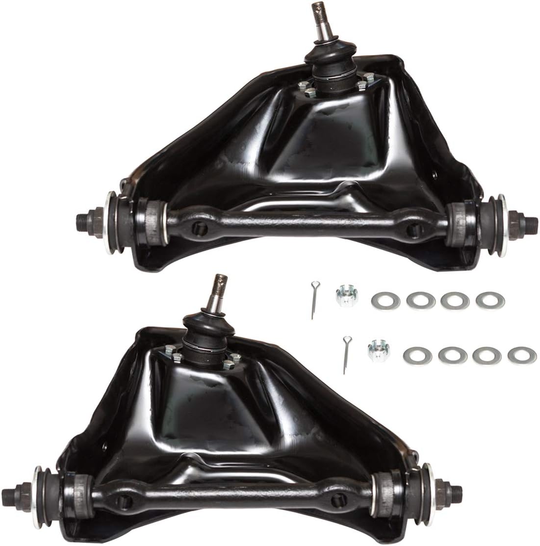 AUQDD 2Pc Suspension (For RWD) Front Upper Control Arm and Ball Joint Assembly Fit For Chevy Blazer S10 EL Camino Malibu G-MC Jimmy S15 Sonoma Is-uzu Hombre (Replace # K620249 K620250 K620261 K620260)