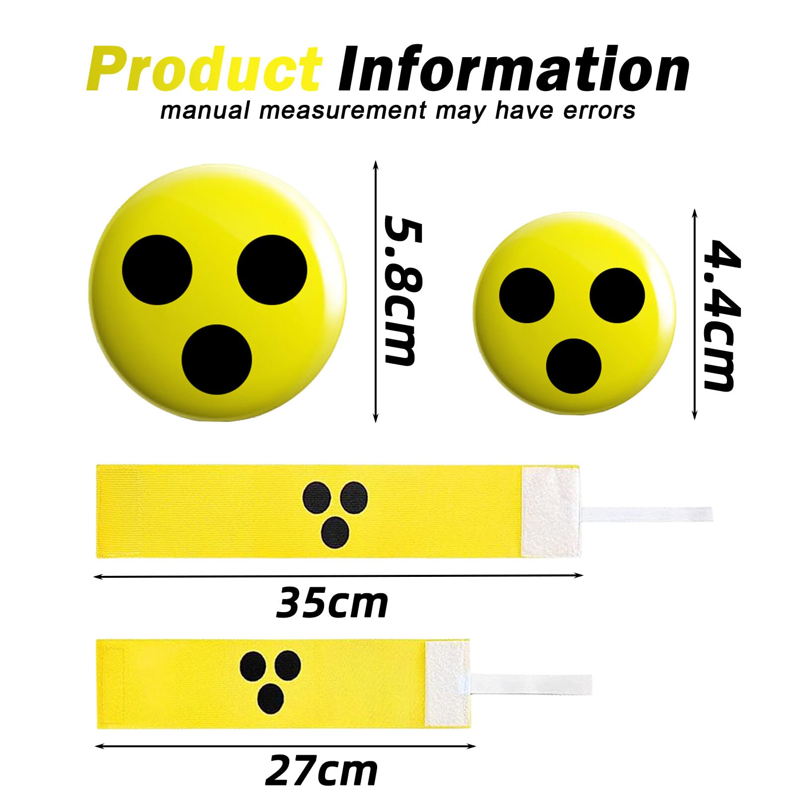 4 insignias para ciegos, brazalete ciego para discapacitados visuales, ayudas para personas con discapacidad visual, ayudas para familiares, amigos, ciegos, mujeres con discapacidad visual, regalo