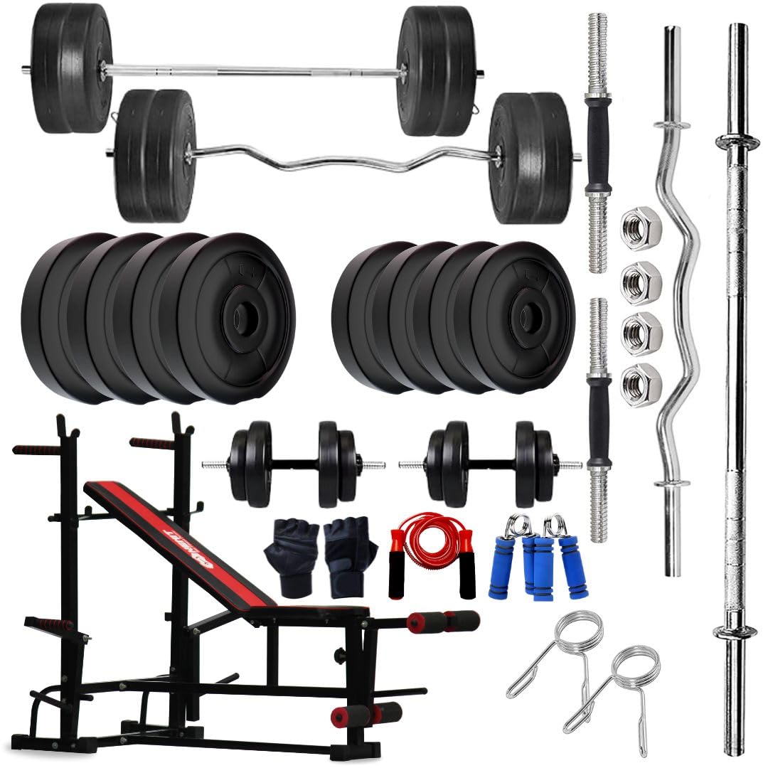 See full amazon price history chart for KENIT 10KG -100KG PVC Weight Plates Combo with 8 in 1 Home Gym Bench, 5Ft Plain and 3Ft Curl Barbell Rods (23mm), Pair of Steel Dumbbell Rod & Accessories (100, Kilograms) KENIT 10KG -100KG PVC Weight Plates Combo with 8 in 1 Home Gym Bench, 5Ft Plain and 3Ft Curl Barbell Rods (23mm), Pair of Steel Dumbbell Rod & Accessories (100, Kilograms) (B0DCC94B6N) Amazon Price History, Amazon Price Tracker