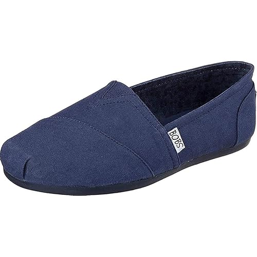 Skechers Women's Bobs Plush-Peace & Love Ballet Flat