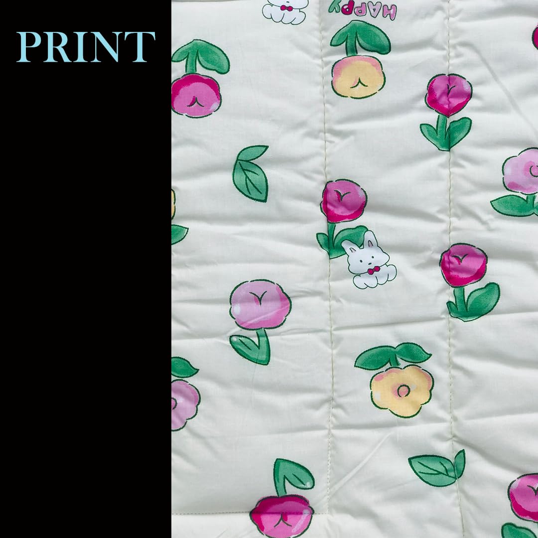 RURIBOSY||Bedding Mattress for Cotton, Baby Sleeping Bed Set Godari Baby Cradle Bed|Baby Bed for 0 to 2 Years|Mattress for 0 to 2 Years Sleeping mat| - Image 4 thumbnail