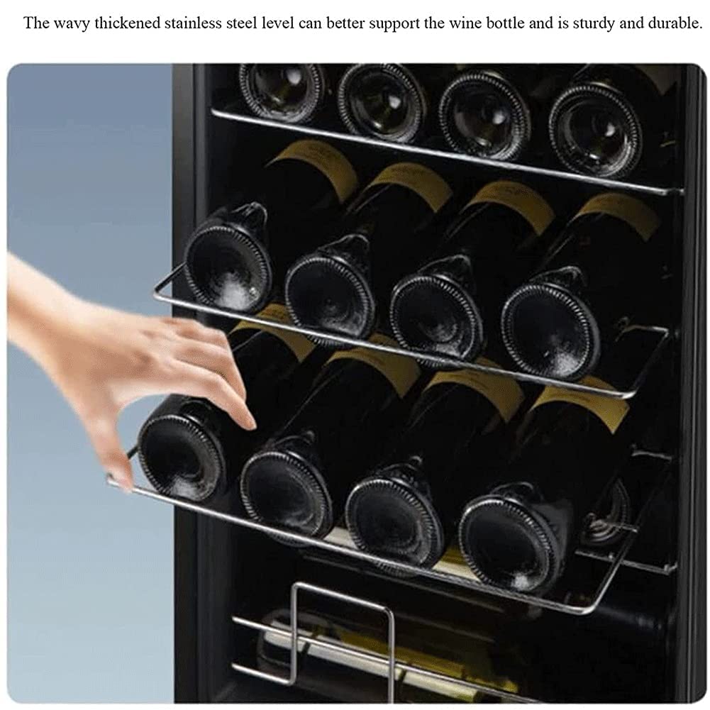 Ljlzxpbus 70l Compressor Wine Cooler Refrigerator Large Freestanding Wine Cellar 41f-64f Digital Temperature Control Wine Fridge For Red, White, Champagne Or Sparkling Wine on Fridge.com - View 6