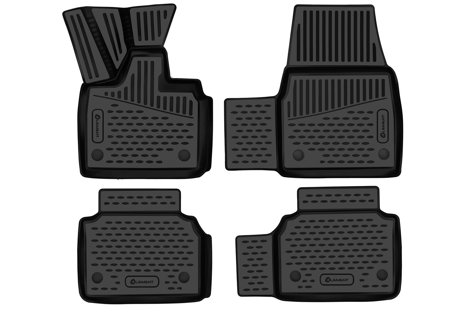 ELEMENT Alfombrillas 3D para Hyundai Tucson III 2015-2021 | SUV | Alfombrillas Coche Originales | 4 Piezas — view 59