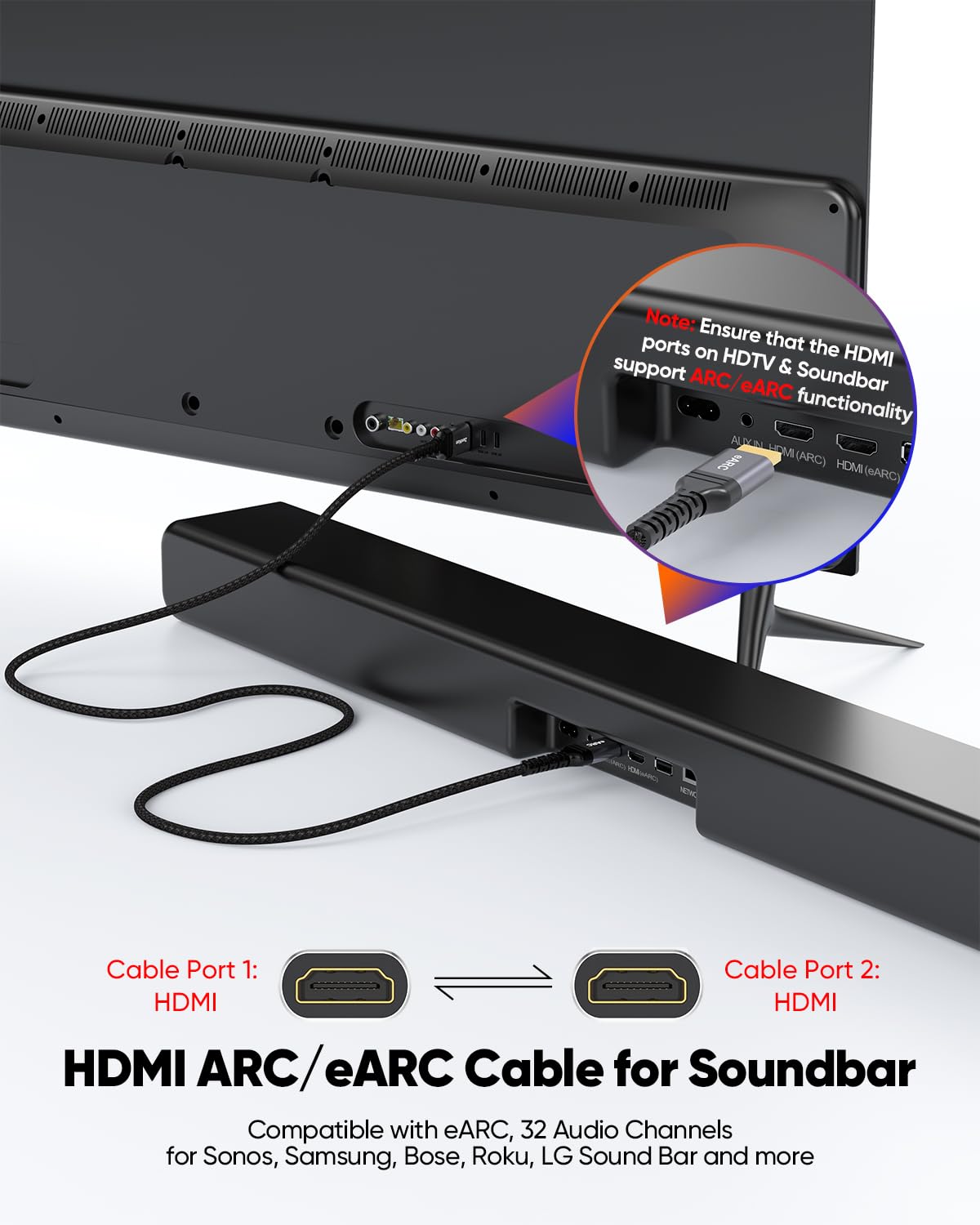 Hdmi Output Earc Lg Soundbar Hdmi Arc Port Lg Sound Bar Port In