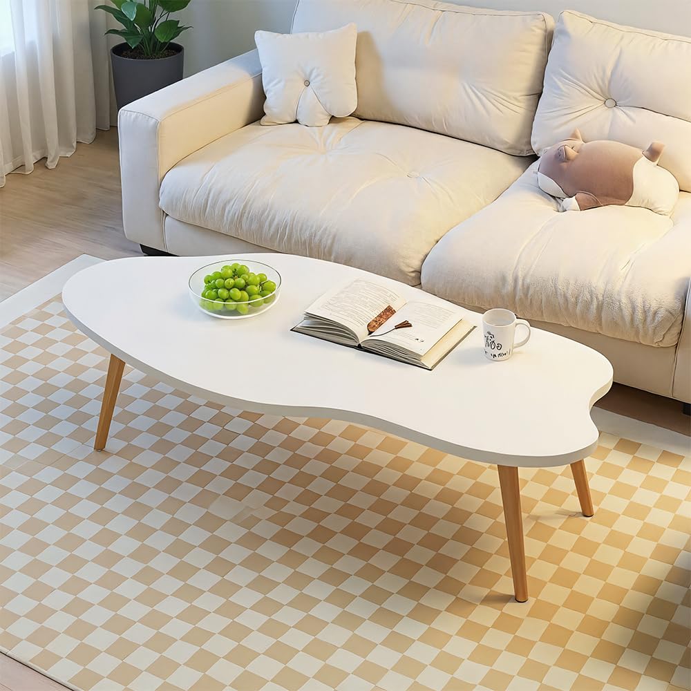 Amazon.co.jp: ローテーブル センターテーブル 木製 幅80cm×奥行40cm高