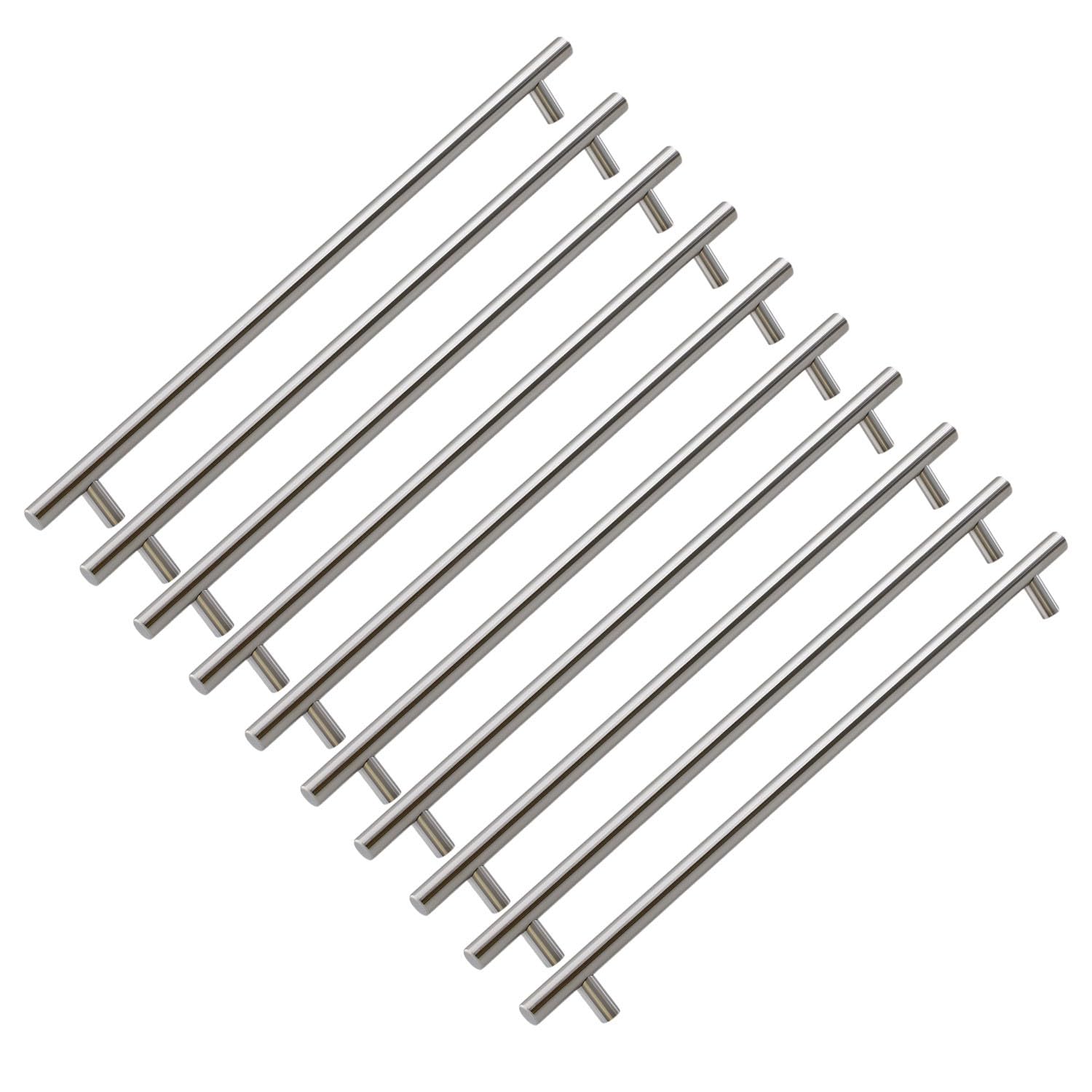 Rosemary 10 Adet İnox Metal Kulp (320 MM-32 CM) Mobilya Mutfak Çekmece Dolabı Kulpu Kulbu Kulpları