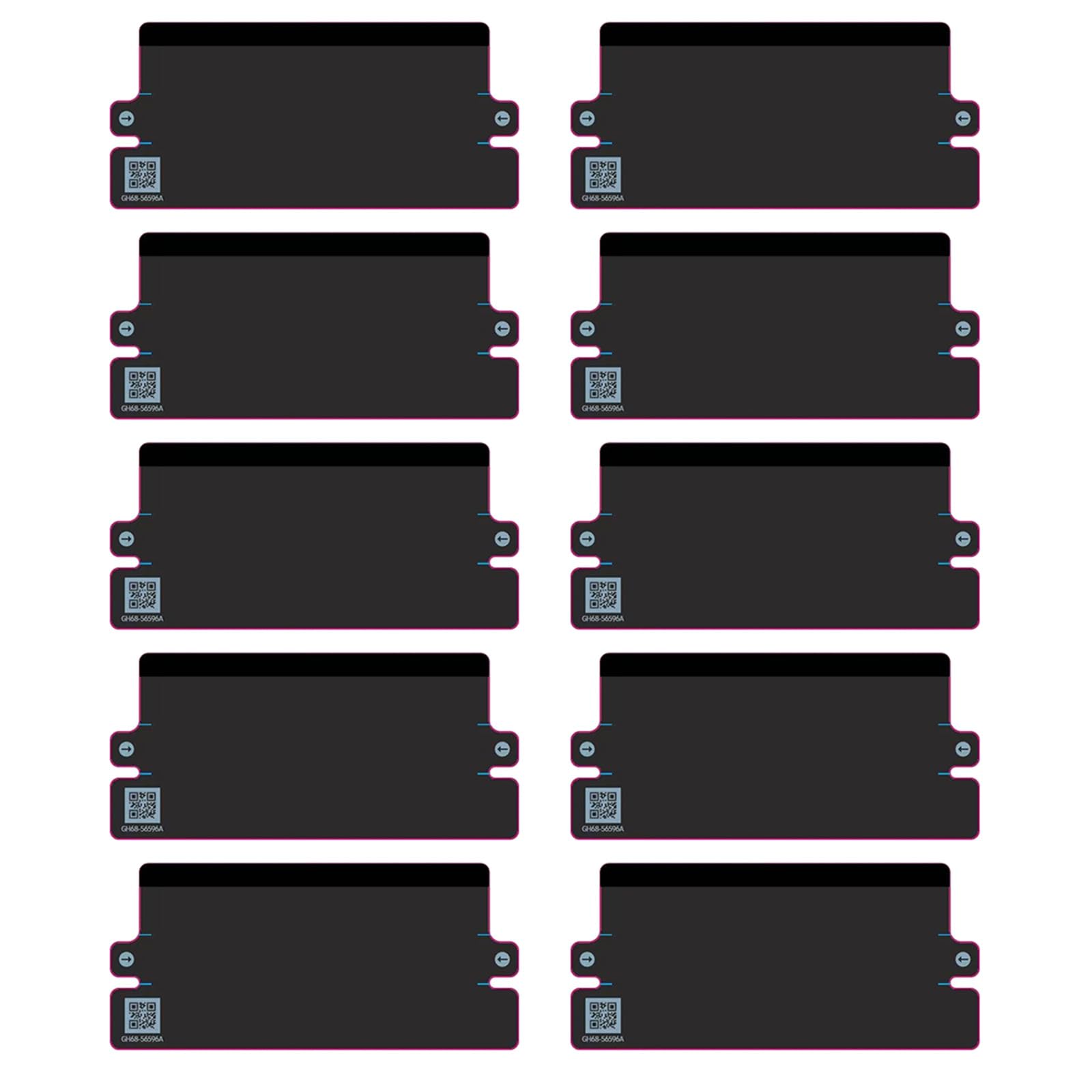 Strong Adhesive Box Seal Stickers Professional Packaging Labels Tear Resistant for S25 Phone Retailers & Resellers 10pcs Phone Sticker