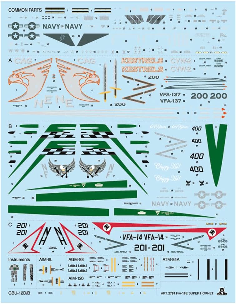 Italeri 510002791 1:48 F/A-18E Super Hornet Building, Stand Model Making, Crafts, Hobby, Gluing, Plastic Construction Kit, True to Detail, Unvarnished