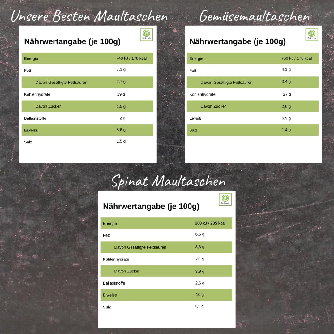 Bürger - "Maultäschle-Mix XXL" - das Maultaschen Probierpaket
