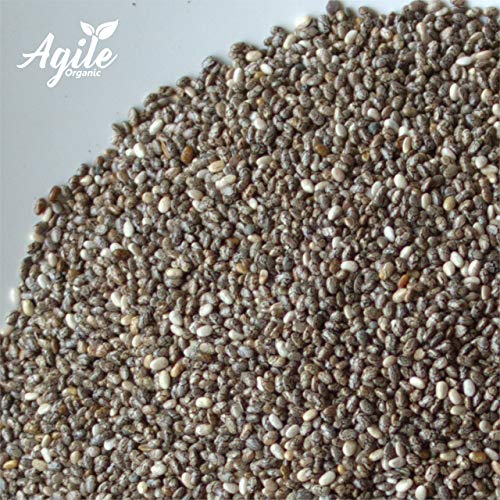 Image of Chia Seeds 500gm - Raw Chia Seeds | Seeds For Eating | Diet Snacks | Seeds for Weight Loss | High Protein Seeds | Rich in Omega 3 | Chia Seed 500g