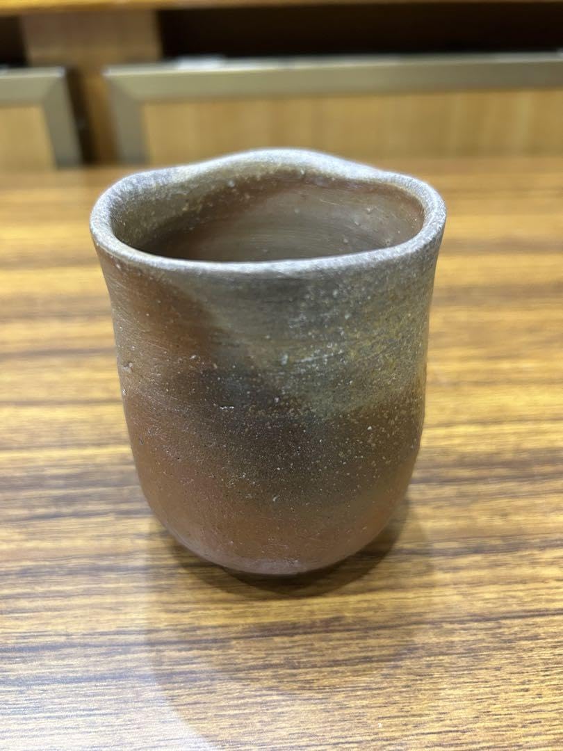 Amazon | 備前 金重陶陽 湯呑 | ノーブランド品 | 湯呑み