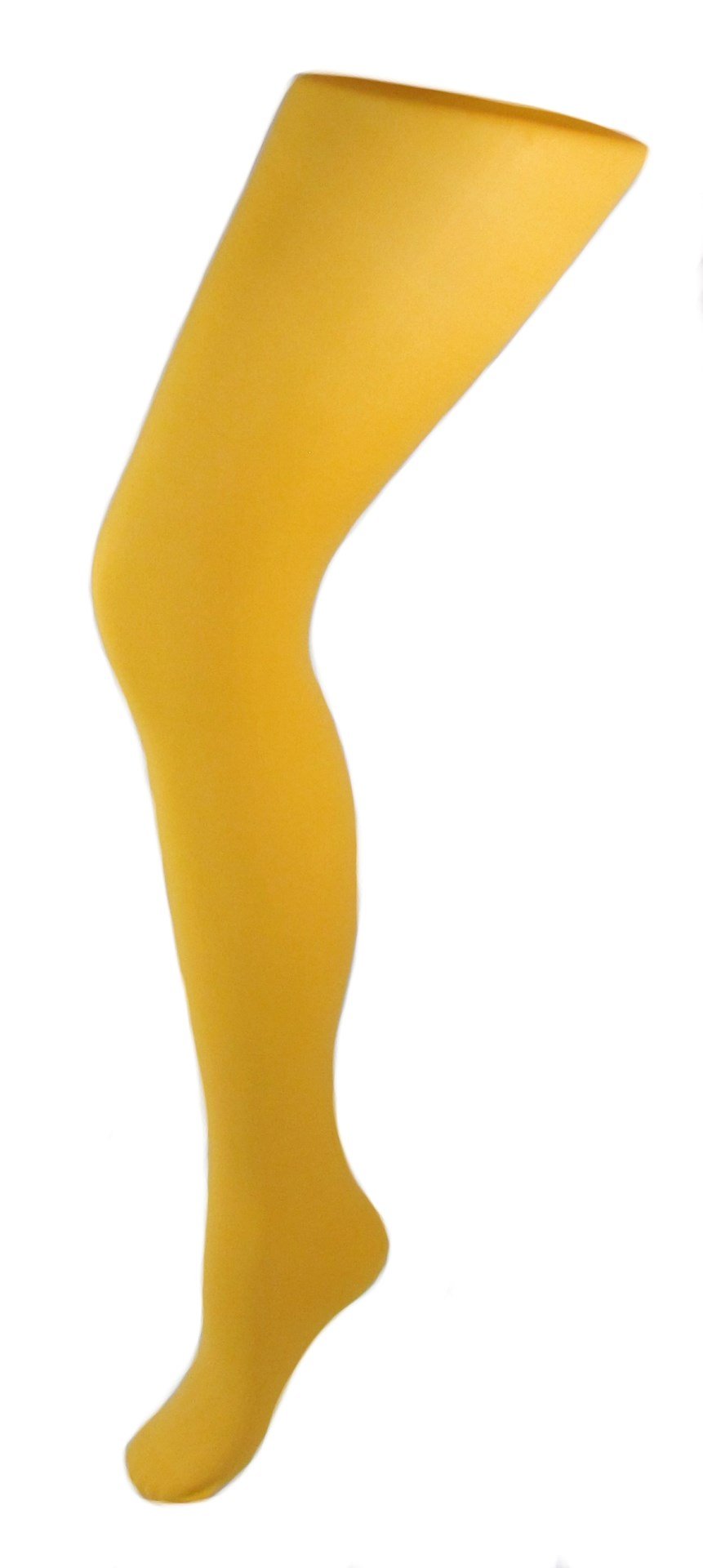 Silver Legs Women's Mustard 40 Denier Semi-Opaque Tights - One Size