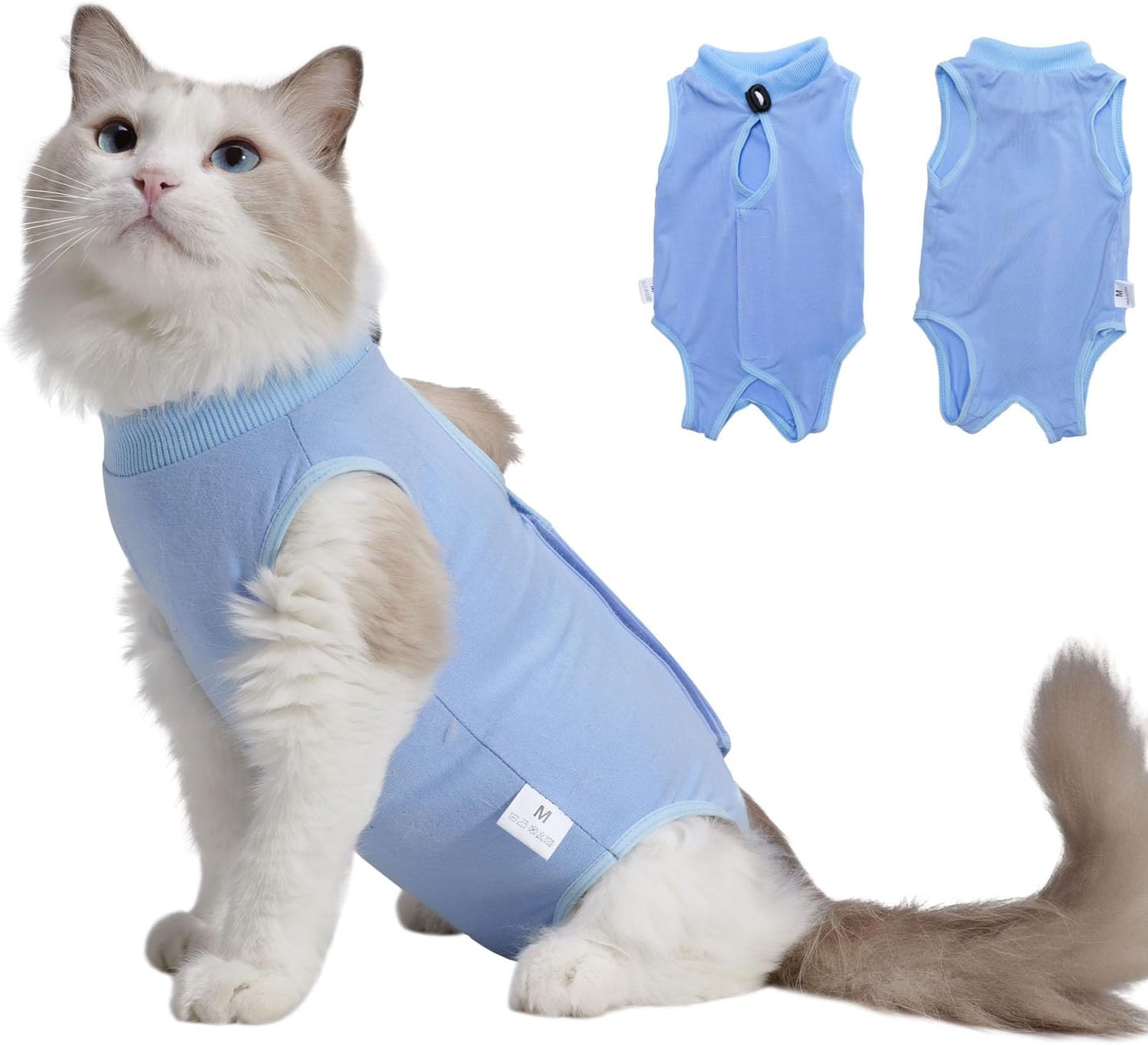 Acoutpet Cat Surgery Recovery Suit Female Kitten Cat
