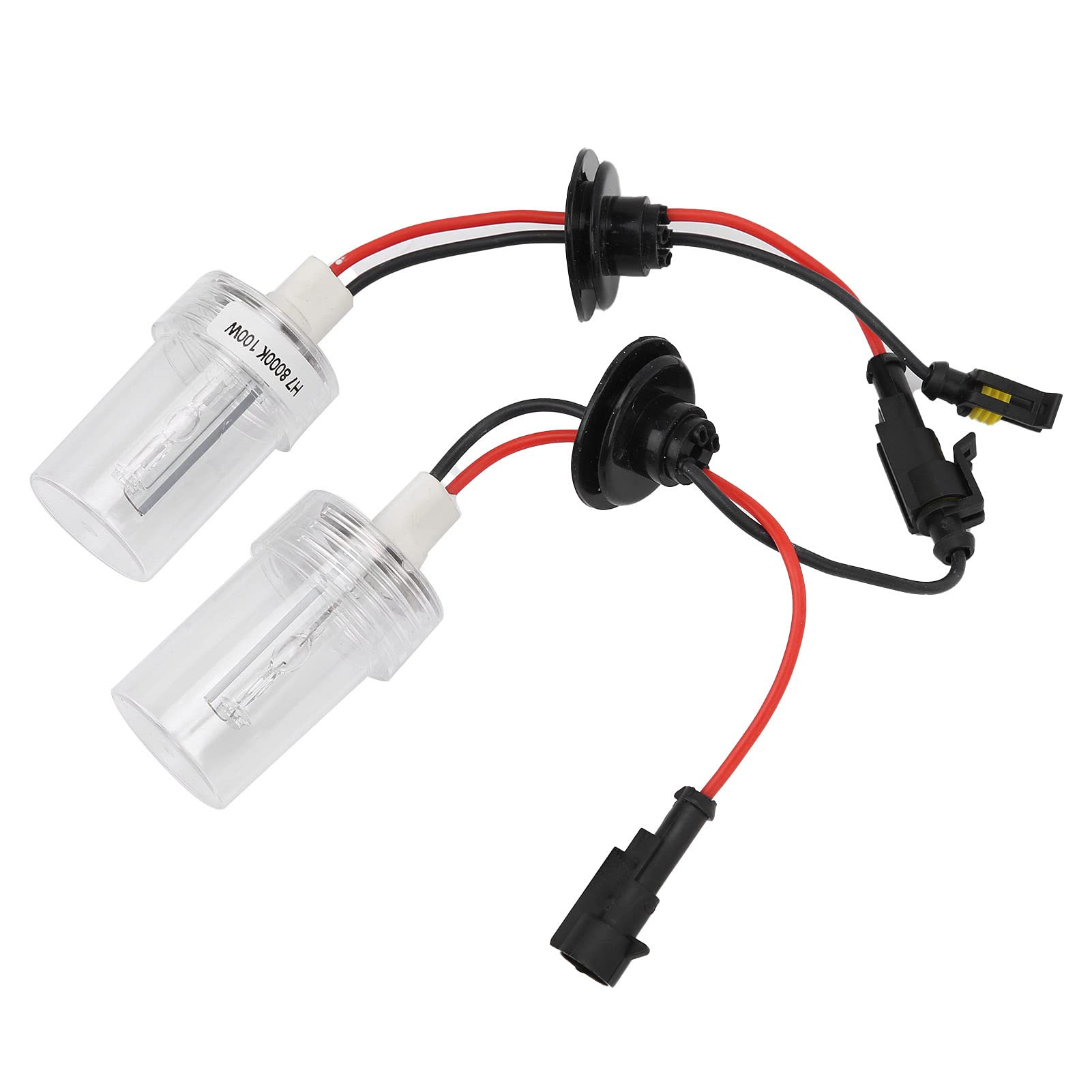 Durevole 2 Pezzi Lampadina per Fari Automatici Xenon 100W 8000K H7 Presa per Veicoli 12V