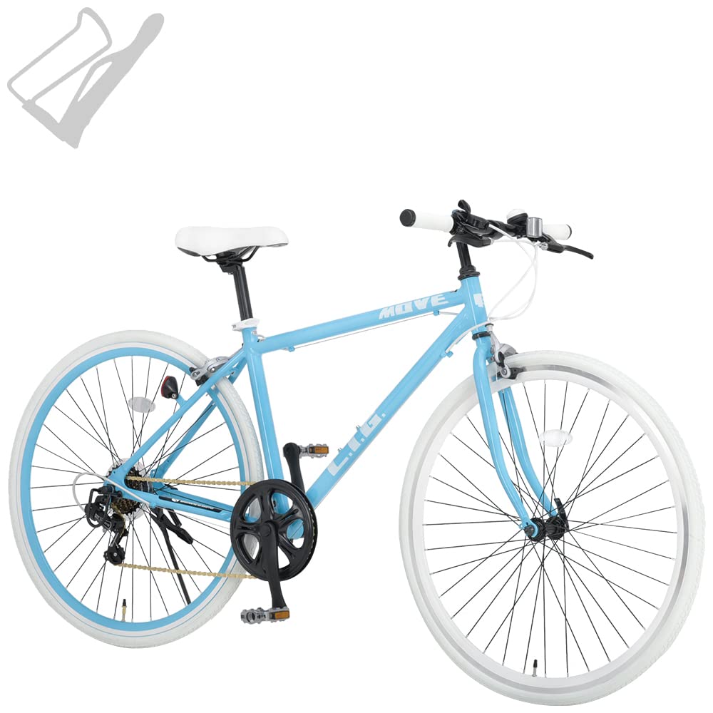 Amazon | リグ(LIG) LIG MOVE クロスバイク 自転車 700C 7段変速