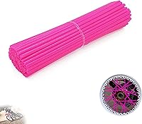 Vista 14 de 72 piezas universales de radios para motocicleta, motos de cross, cubierta protectora colorida, cubierta protectora de rueda para Yamaha Kawasaki