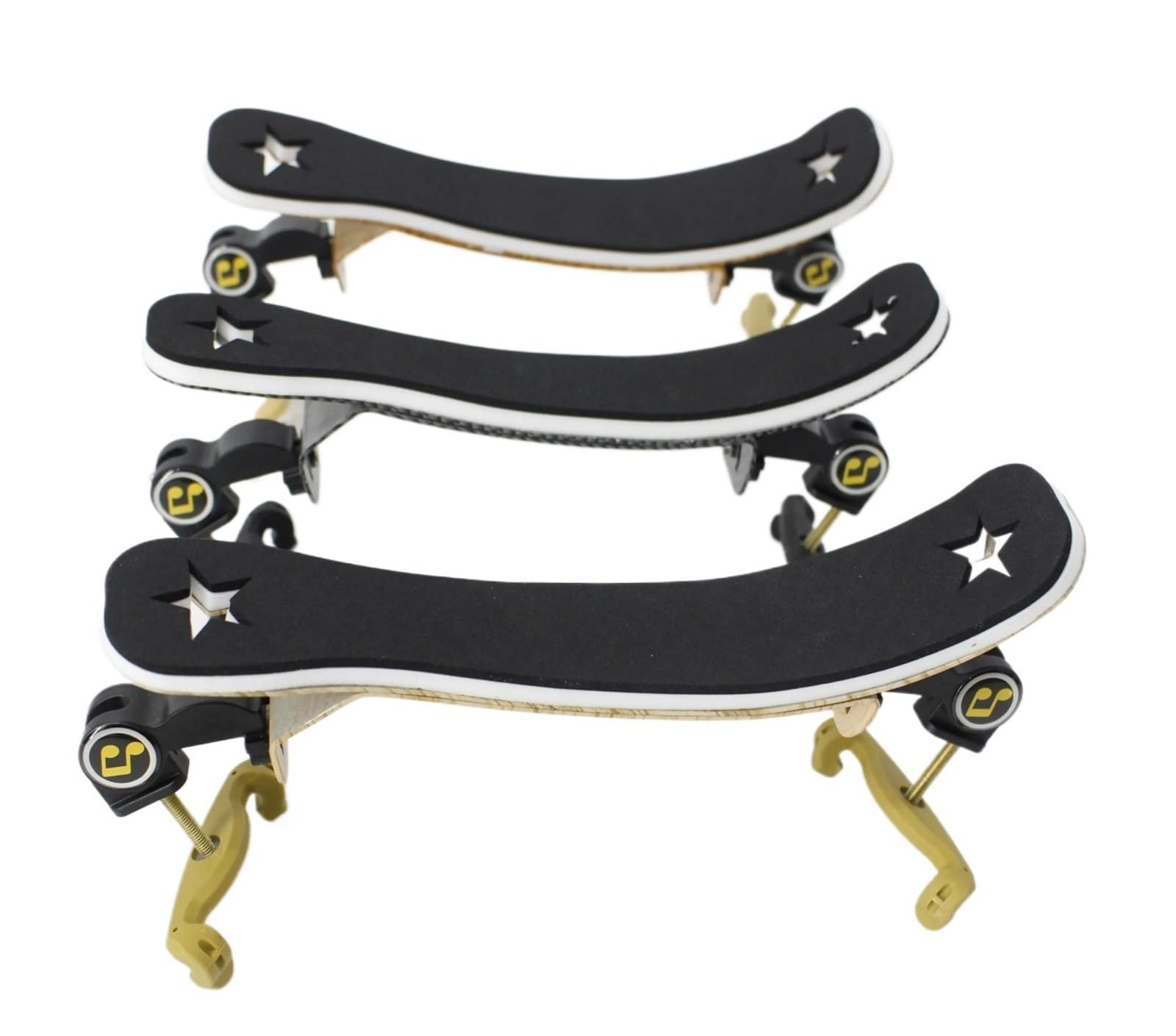 Poggiaspalla for violino 3/4-4/4 Poggiaspalla in alluminio for violino Accessori for strumenti a pizzico regolabili in altezza(Block)