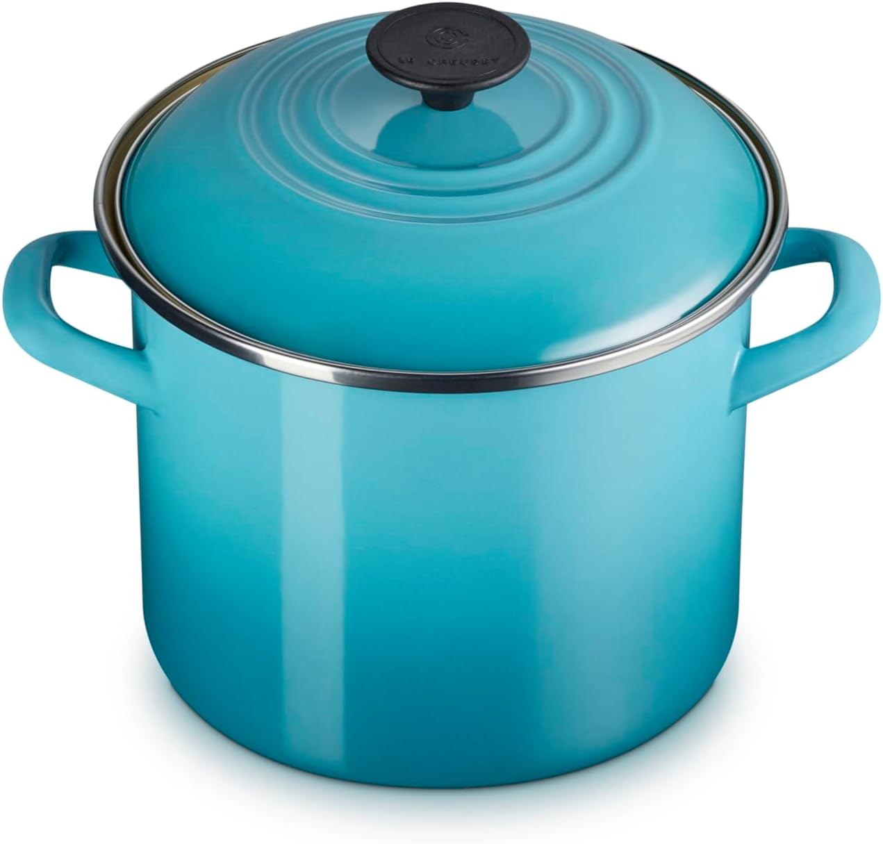 Le Creuset Enamel On Steel Stockpot, 6 qt., Caribbean