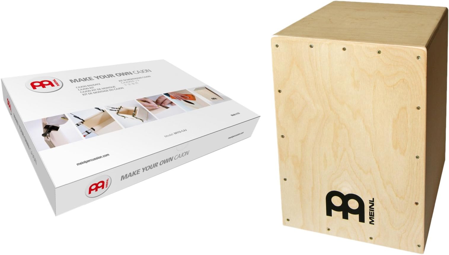 Meinl MYOCAJ Cajon Construction Kit, natural Amazon.co.uk Musical