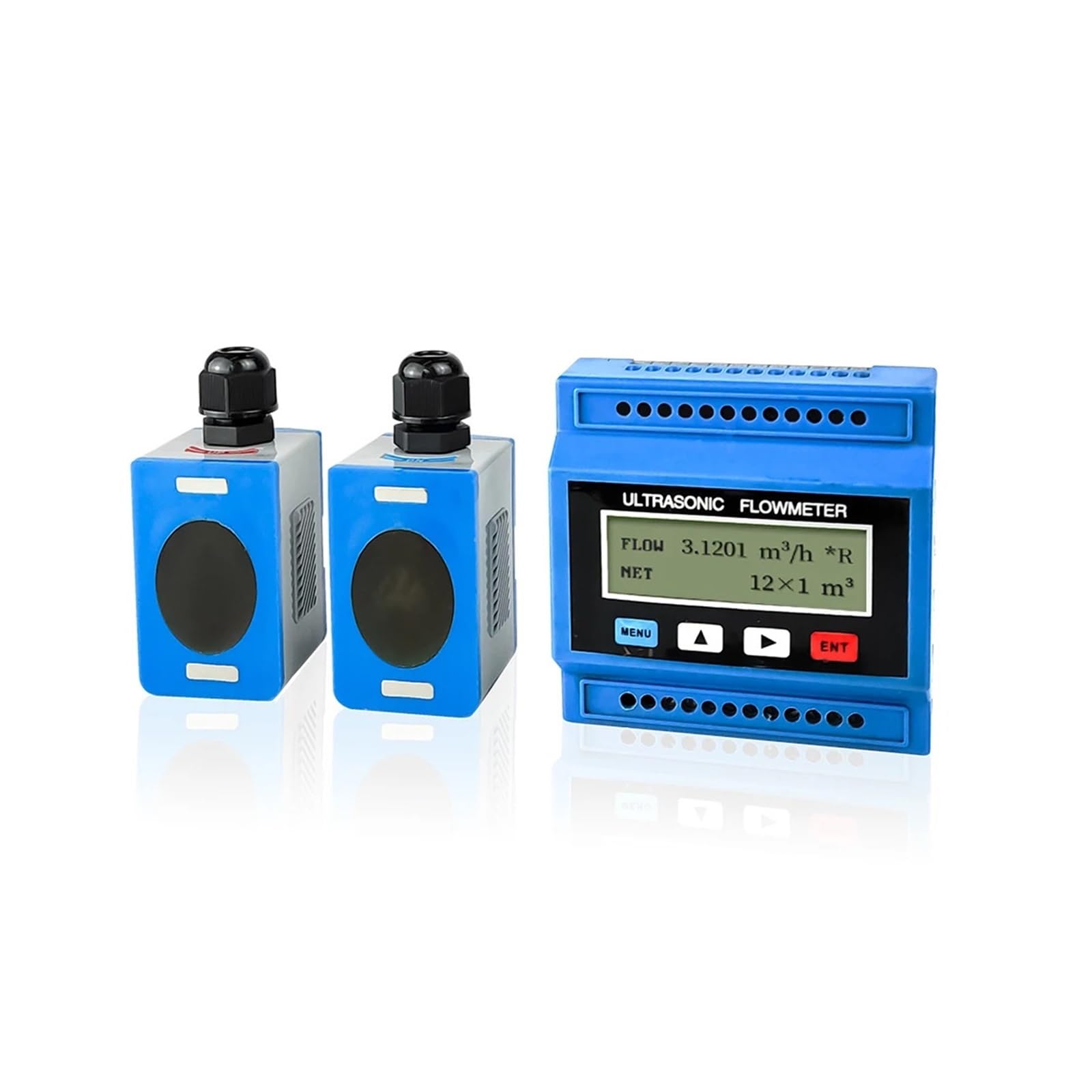 KSZHZYMGX Portable Flowmeter Liquid Measurement 4-20mA RS485 Water Flow Meter(DN80-DN700)