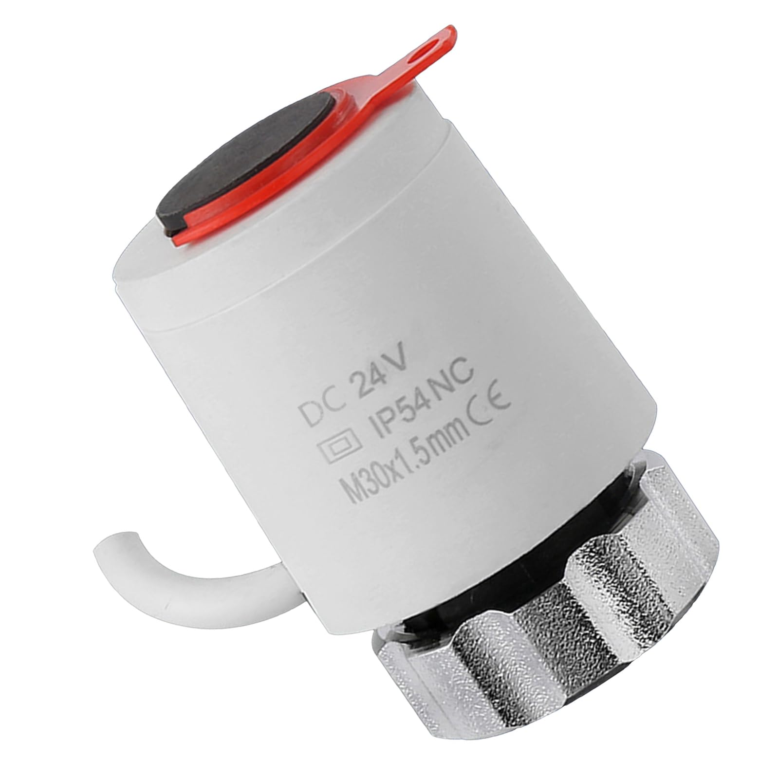 Osniyaw Close 24V Electric Thermal Actuator Normally D/Open Valves Head Water Separator For Manifold Underfloor Heating Valves Normally D/Open Electric Thermal Actuator