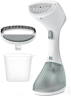 AROEVE Steamer Dampfglätter 1300W Handheld Dampfbügeleisen, 260ML Großer Tank, 2 Dampfmodi, kompakt & Tragbar für Zuhause, Büro, Reisen – Effizienter Faltenentferner, Grau