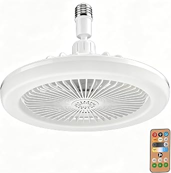Ceiling Fan with Lights, E27 30W