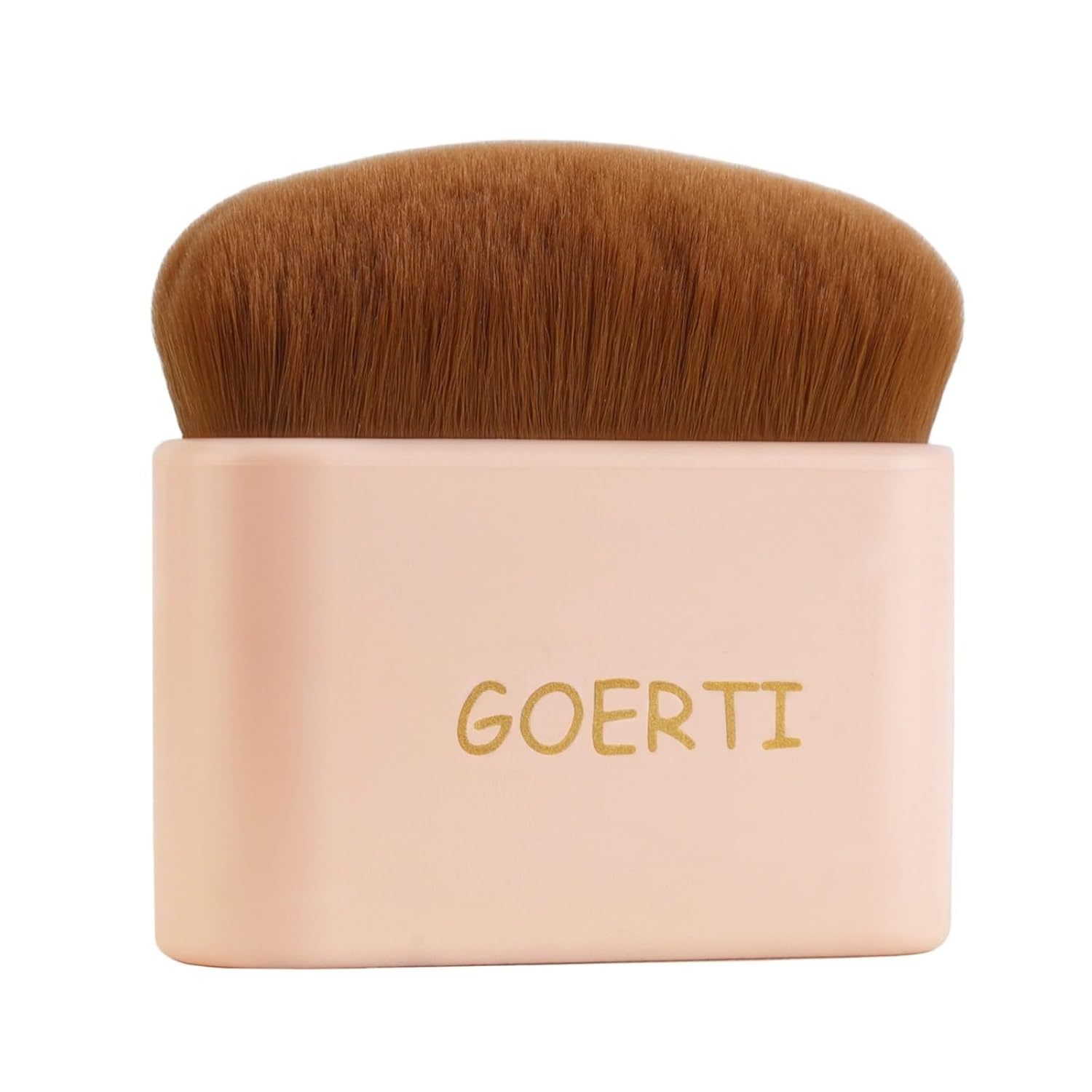 Pro Big Body Makeup Brush - Bronze Tan Self Tanning Brush, Kabuki Brush for Self Tanner, Blend & Blur Body Applicator for Flawless Leg & Bronzing Makeup, Sunless Tanner Blending Brush for Face & Body