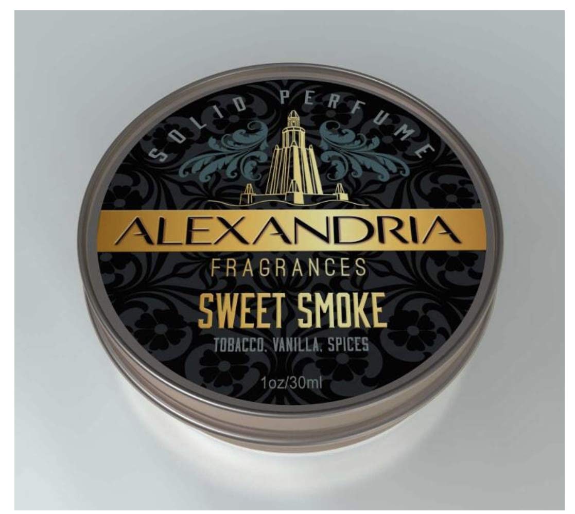 Alexandria Fragrances Sweet Smoke 1oz Long Lasting, Day or Night Time