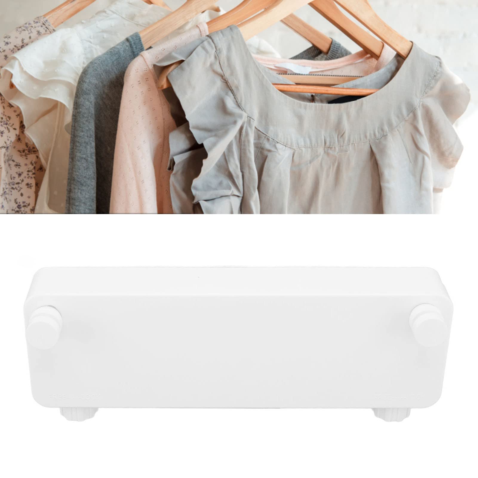 Wäscheleine Ausziehbar, Einziehbare Wäscheleine Wand Wäscheschnur zweileiniger Wandtrockner für Badezimmer, Waschküche, Garten oder Reise, 30 kg Tragkraft, Bis Zu 5,2 m Lange (Weiss)