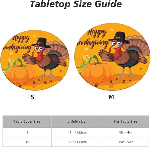 Vista 119 de Delerain Mantel redondo ajustable de hortensia azul, mantel redondo impermeable con borde elástico, lavable, para interiores y exteriores, se adapta