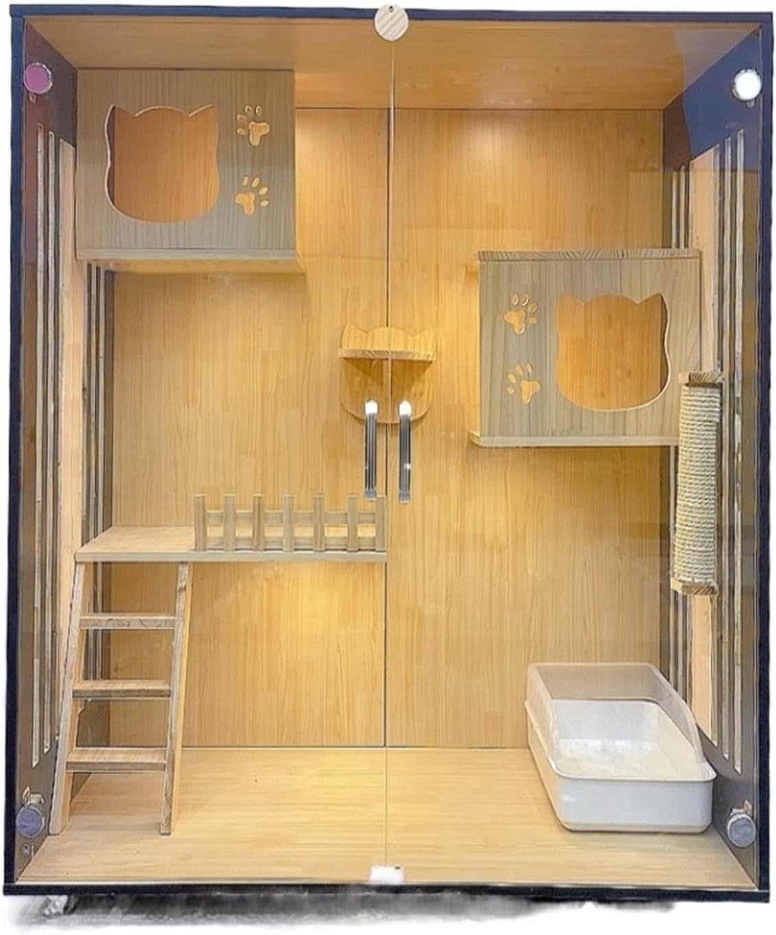 Cat House/Cat Condo Cat Cage Villa Home Cat Cage Indoor