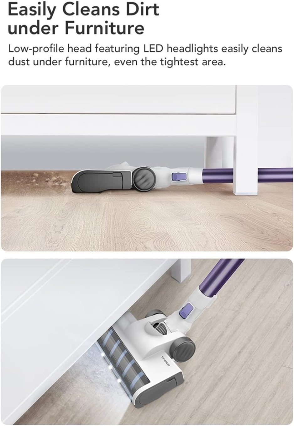 AXNI FullSize Hard Floor LED Power Brush Compatible for Tineco A10