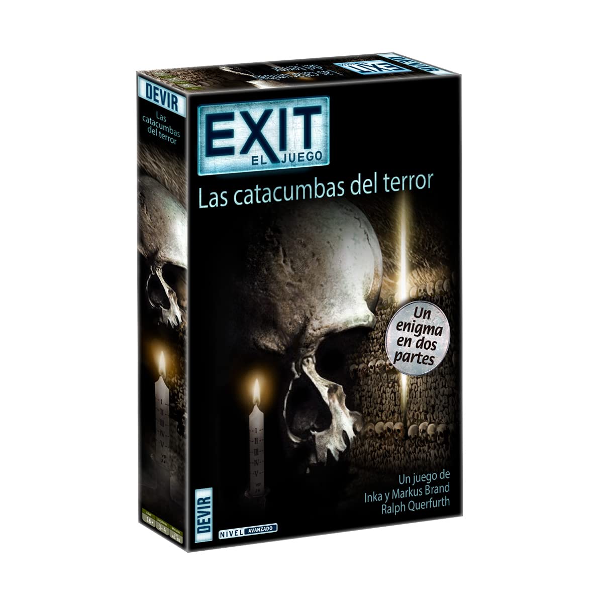 Devir- Exit Las catacumbas del Terror, Scape Room, Juego con Amigos, Juego de Misterio (BGEXIT9)