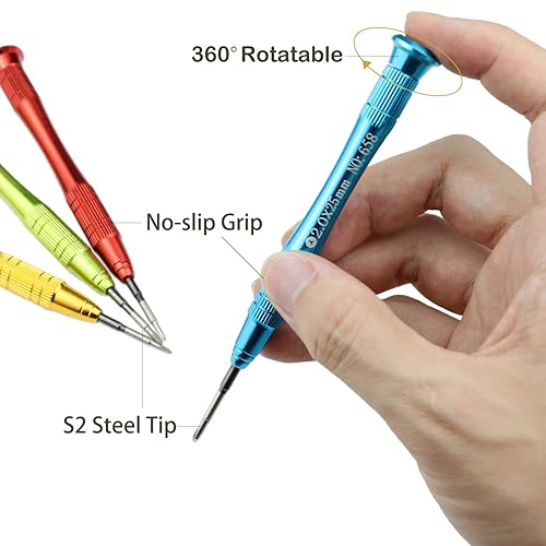 Miniatura 3 de Y00 Triwing Screwdriver for Nintendo Switch Triwing Tripoint Screwdriver Set Y00 and PH00 Phillips Screwdriver Set Repair Tool Kit for Joy-con