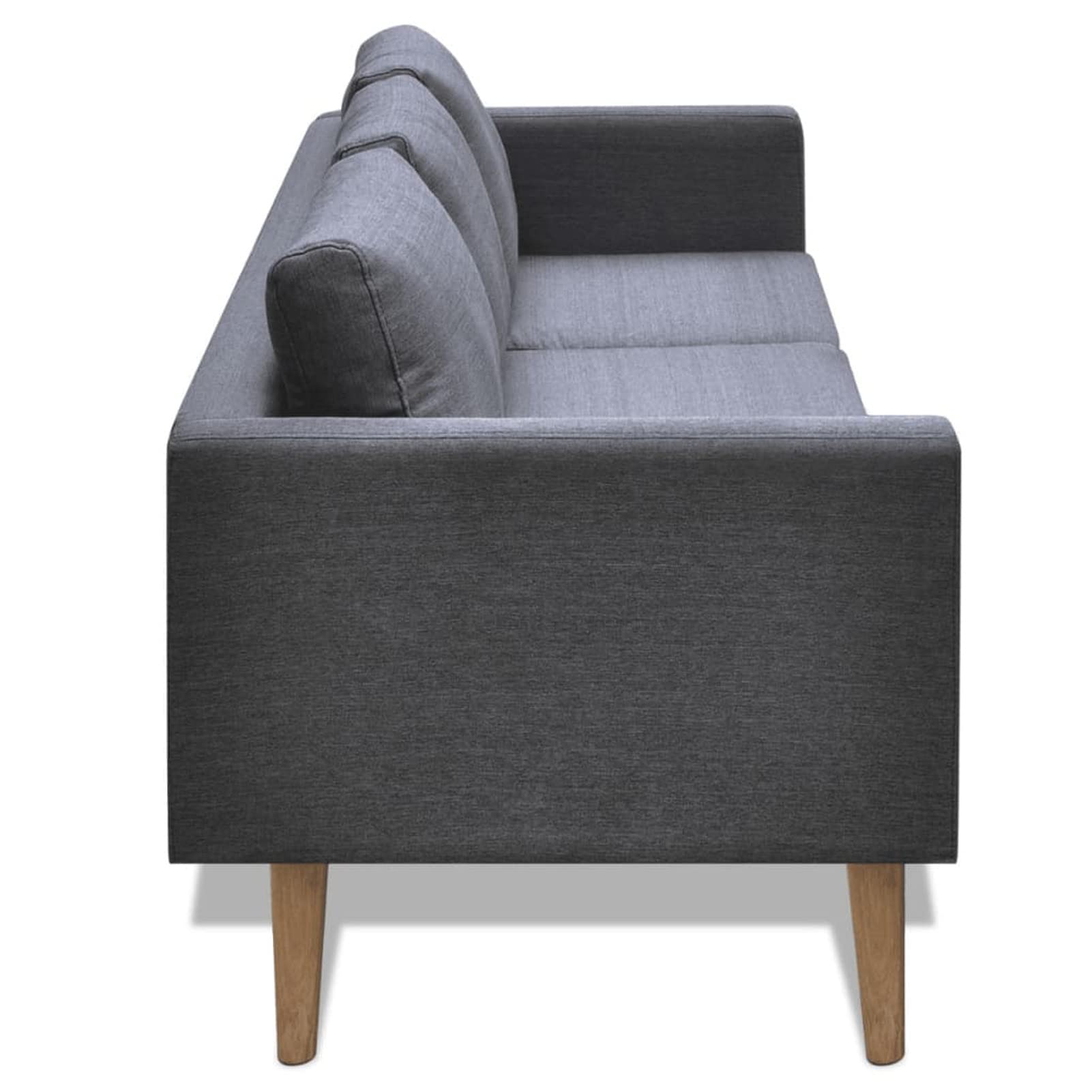 ShGaxin Conjunto de sofás de 2 y 3 plazas de Tela Gris Oscuro, Sofas De Salon, Sofa Chaise Longue, Sofa Cama Salon, Muebles Salon