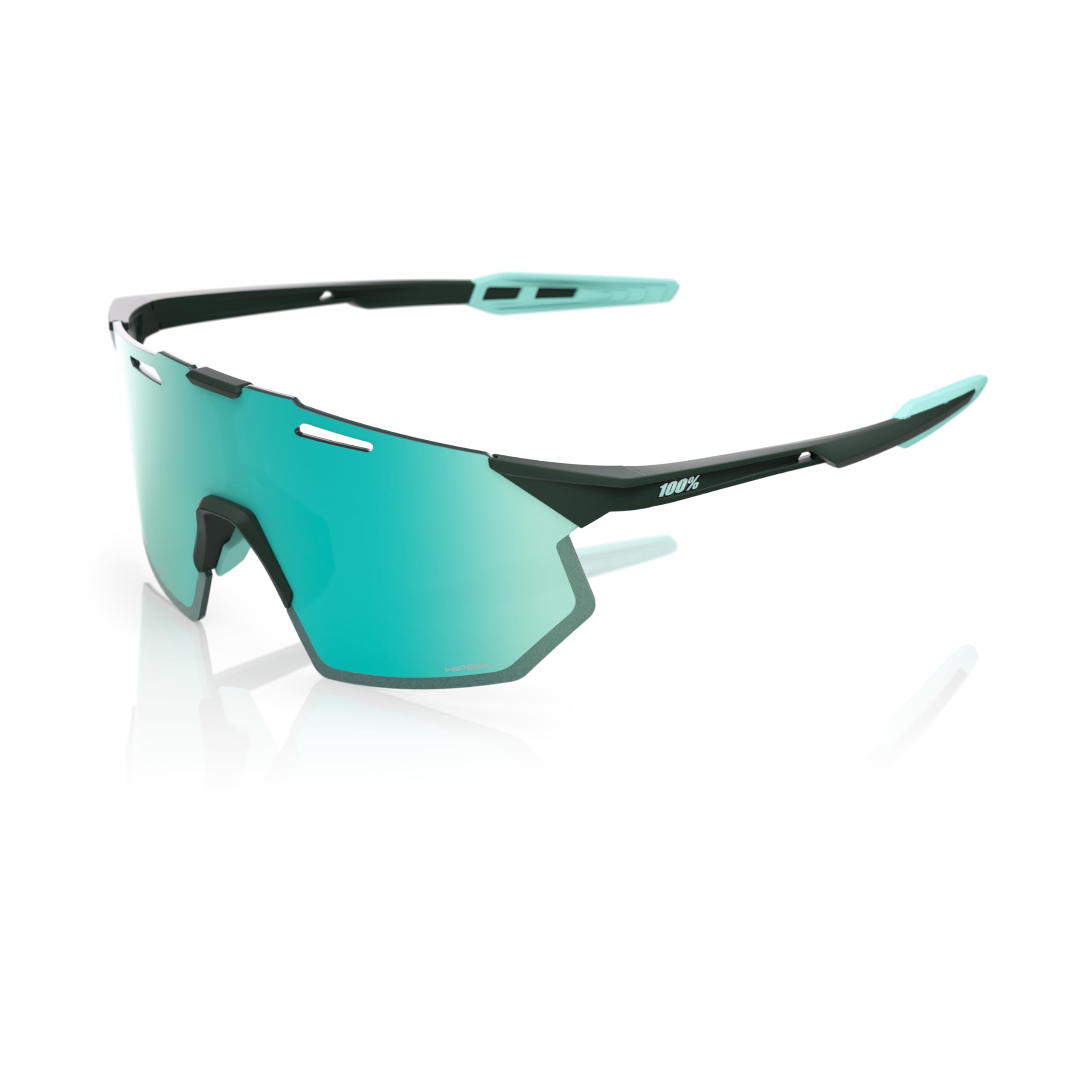 Photo 1 of 100% HYPERCRAFT SQ Matte Juniper - HiPER Mint Mirror Lens