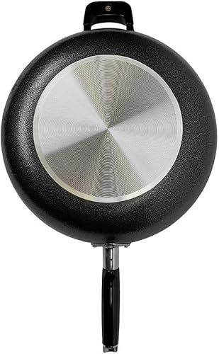 Miniatura 5 de Sartén antiadherente de aluminio de 12.5 pulgadas, sartén para cocinar huevos, mango lateral