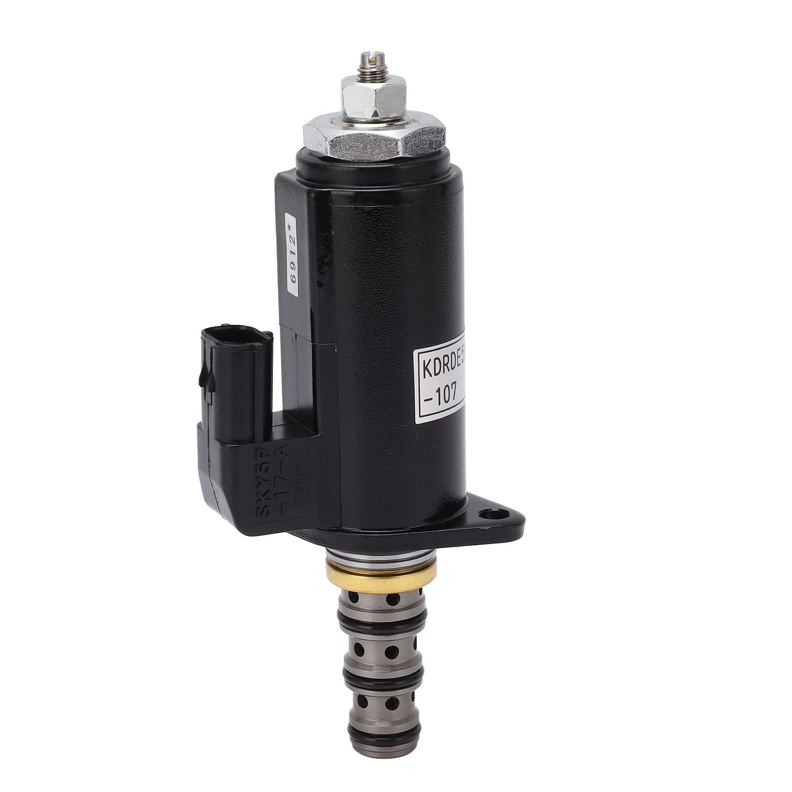 Ieumjnat One Color Excavator Proportional Solenoid Valve Alloy Steel Suitable For Kobelco Sk120,100,220,200 2, 6E, 230