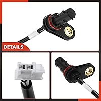 Vista 7 de A-Premium Sensor de velocidad de rueda ABS trasero izquierdo compatible con Kia Optima 2011 2012 [con] 2013 2014 2015 2016 [sin] control de freno