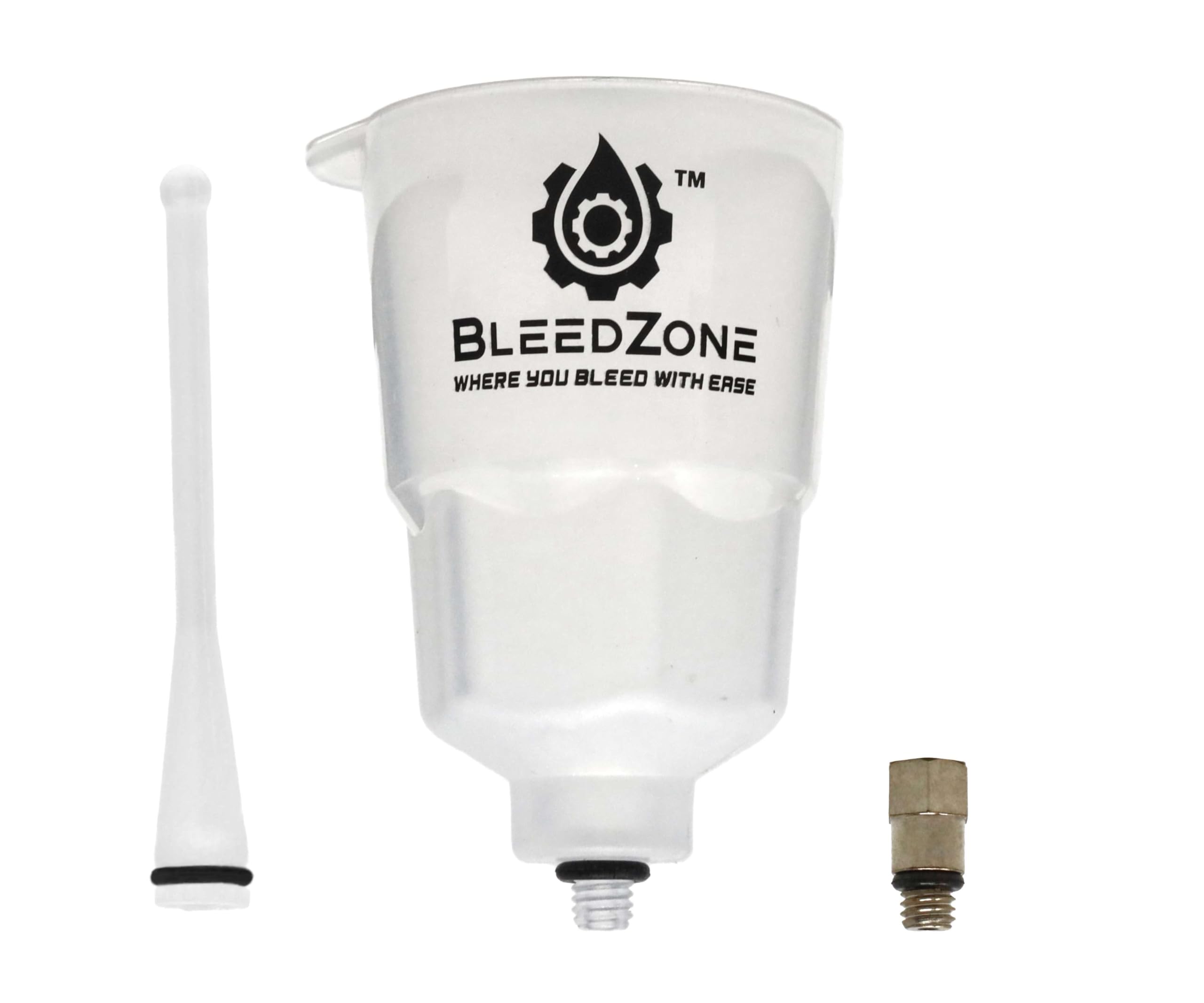BleedZone Bleed Funnel and M6 Funnel Adapter for Tektro