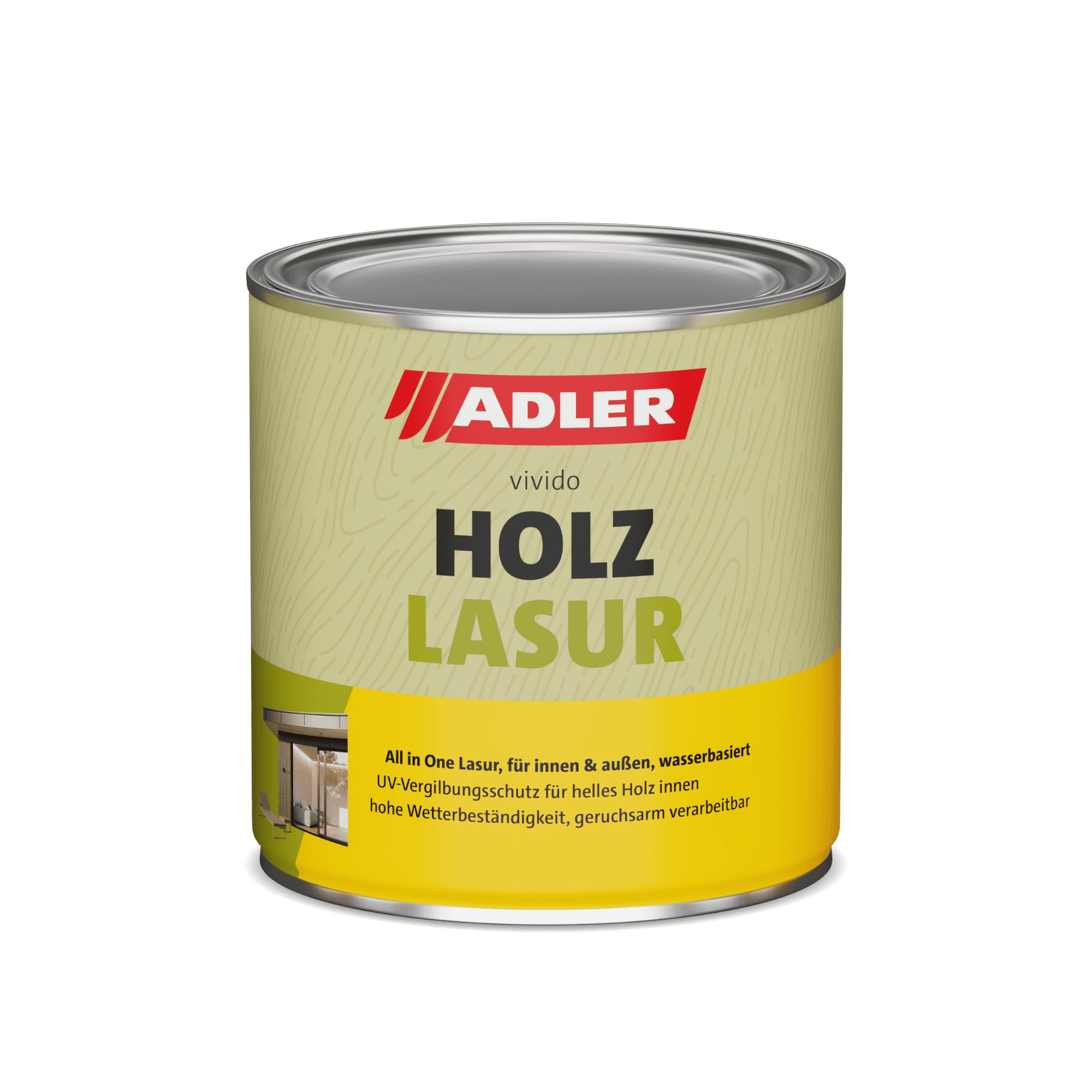 ADLER Holzlasur Birke Innen 2,5l