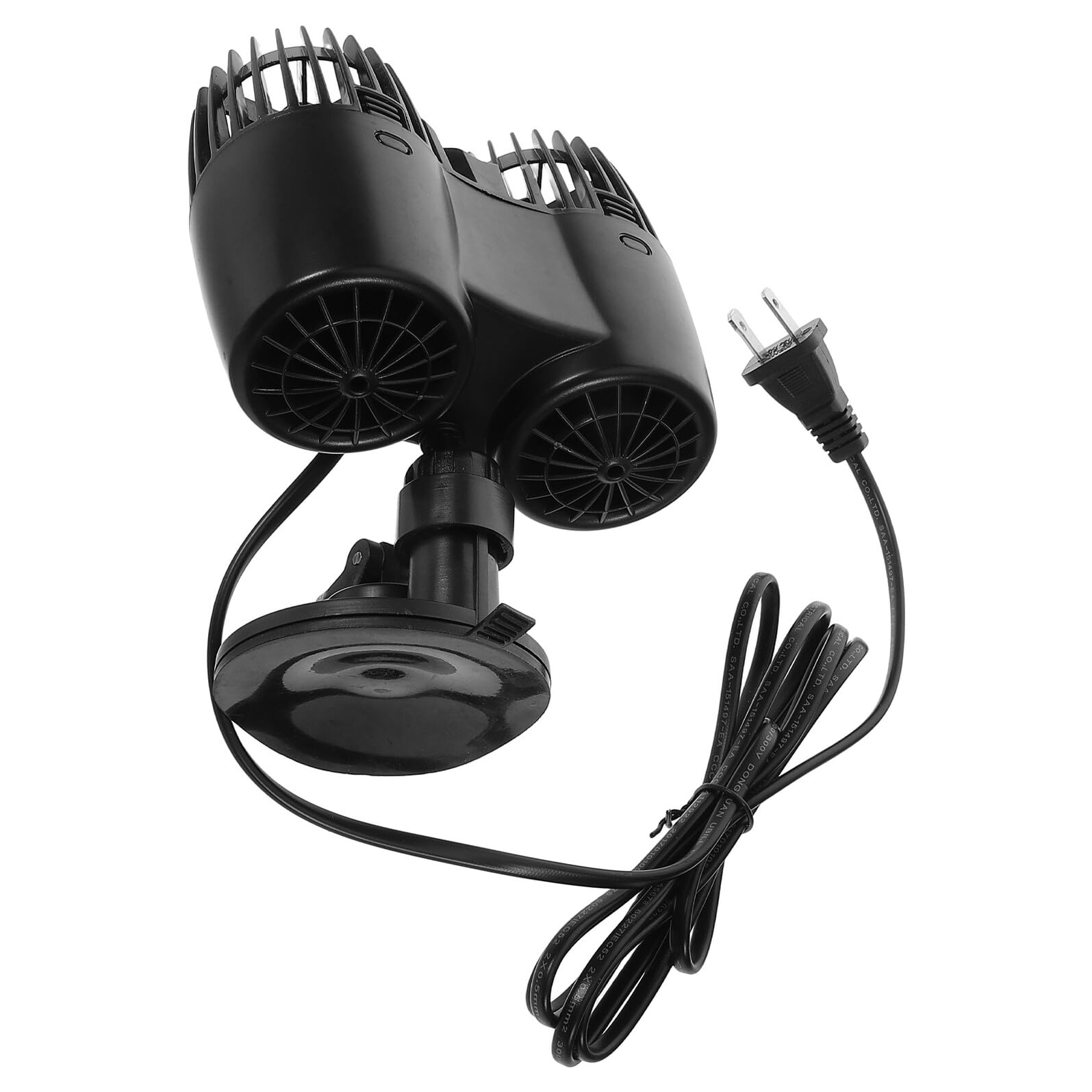 TOYANDONA Submersible Aquarium Wave Maker Pump 110v US Plug Mini Fish Tank Water Circulation Fountain Pump Low-noise Wave